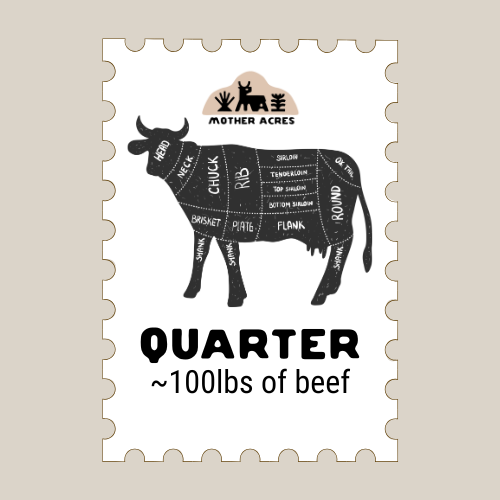 Quarter Cow Share (1/4 cow)