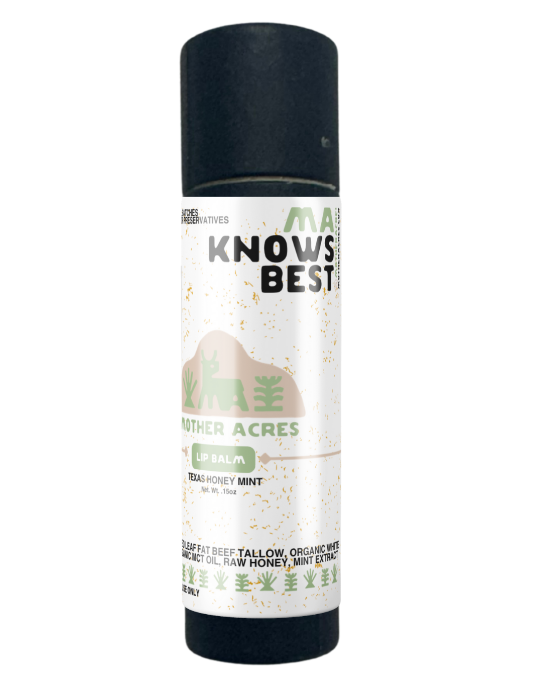 Texas Honey Mint .15 oz Lip Balm