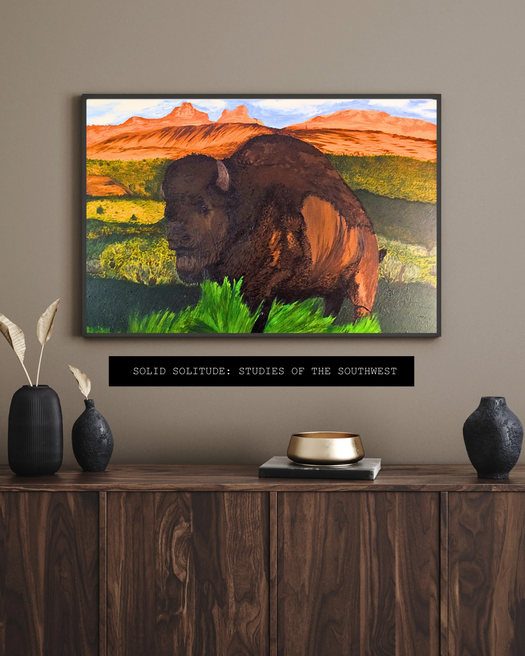 Sunshine Solitude Unframed or Framed Fine Art Print (30 × 24 inch)- Studies of the Southwest