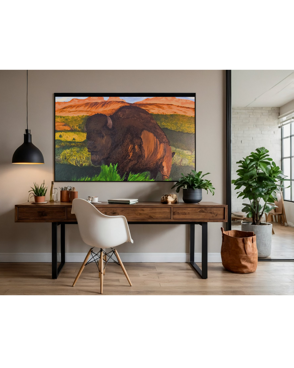 Sunshine Solitude Unframed or Framed Fine Art Print (30 × 24 inch)- Studies of the Southwest