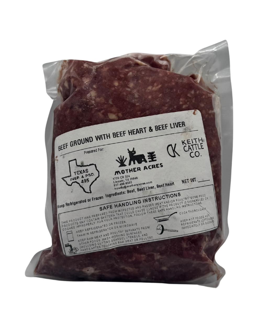 Grass Fed Ground Beef Ancestral Blend
