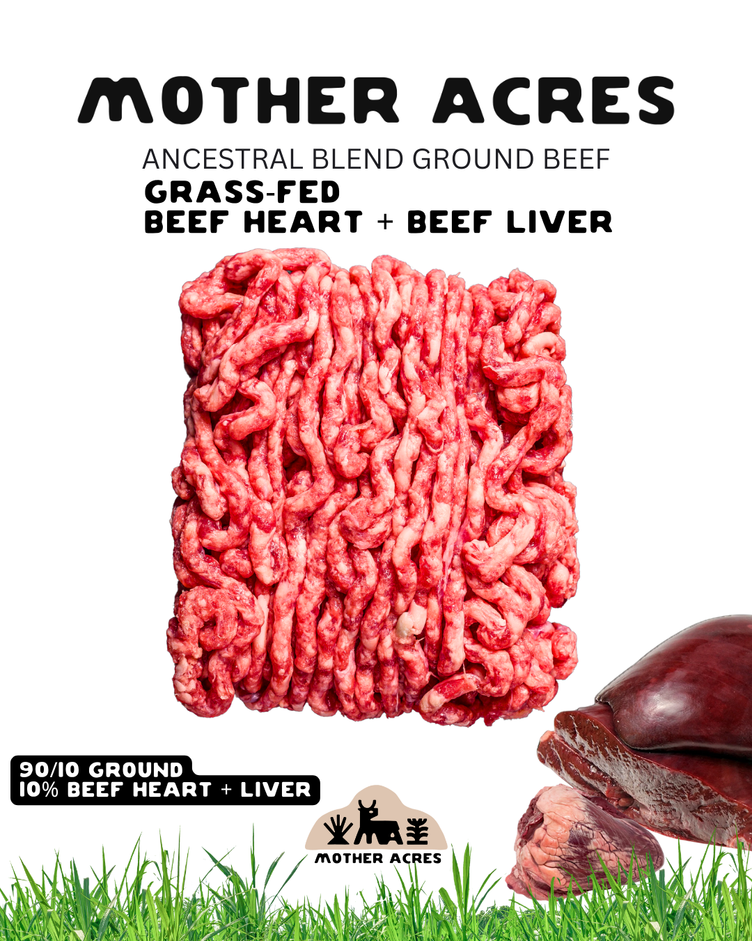 Grass Fed Ground Beef Ancestral Blend