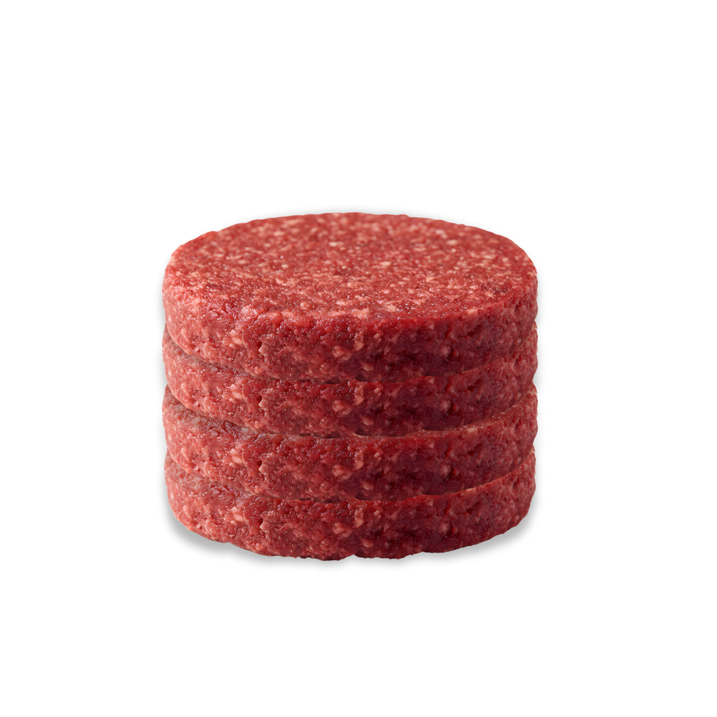 Grass Fed Ground Beef 4 - 1/4lb Patties