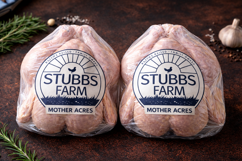 Pasture-Raised Stubbs Farm Chicken (2- Whole Birds)