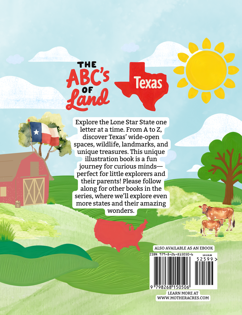 The ABC's of Land Texas Paperback – Children's Book